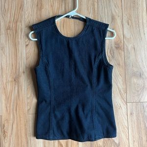 Zara denim top